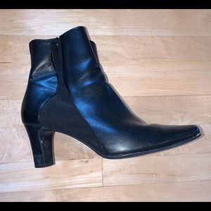 Liz Claiborne Black Ankle Boots